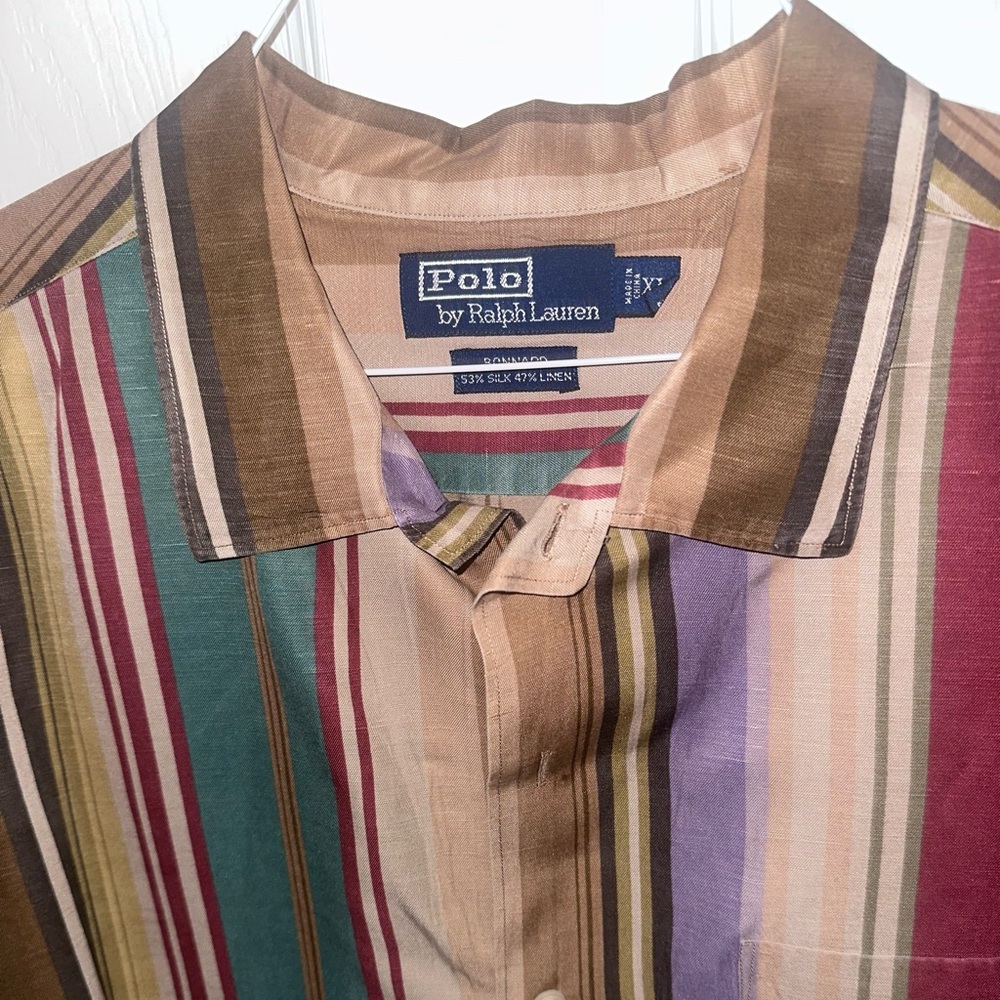 Ralph Lauren Multicolor Striped Button-Down Shirt